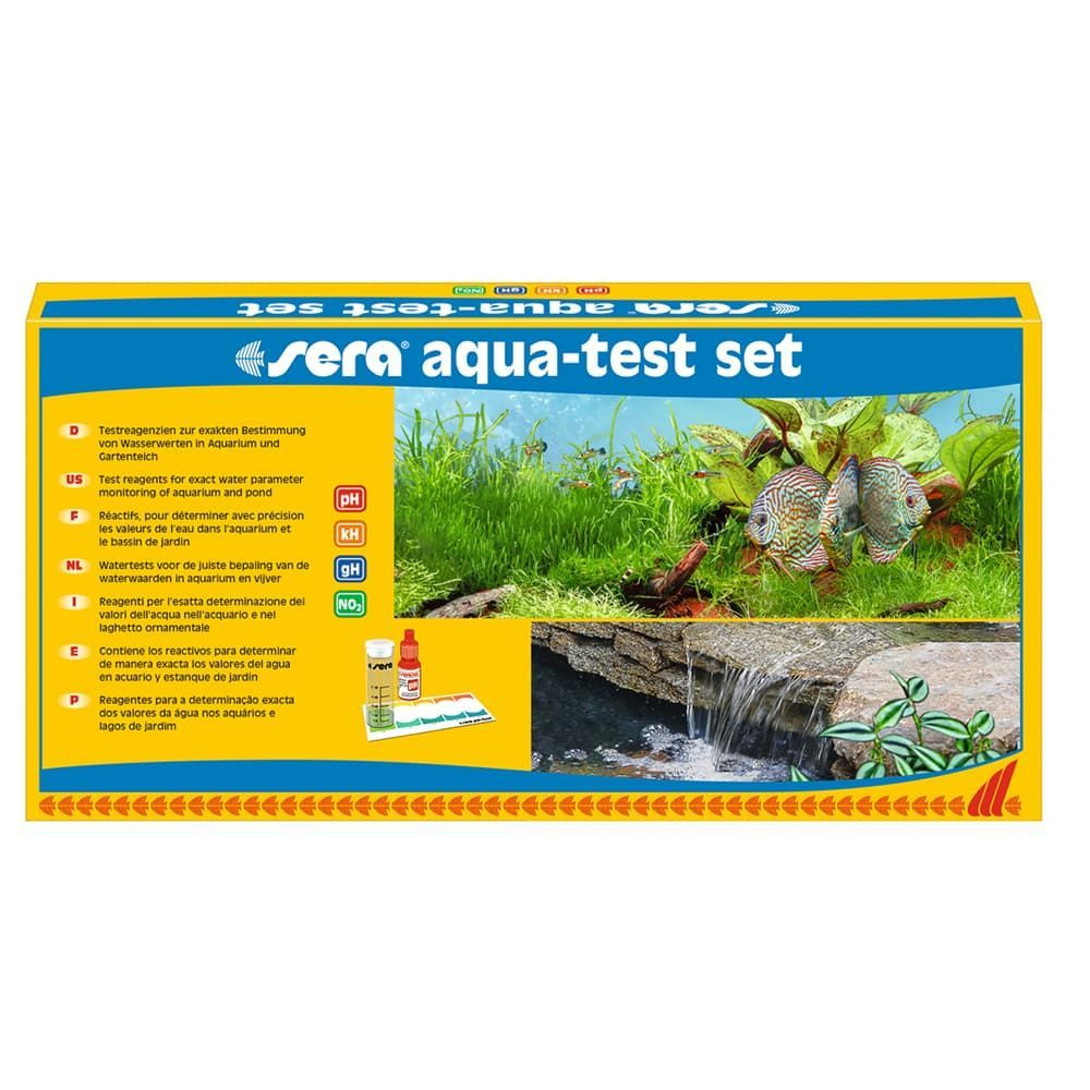 Набор тестов для воды Sera AQUA-TEST-SET рН, GH, KH, NO2 #1