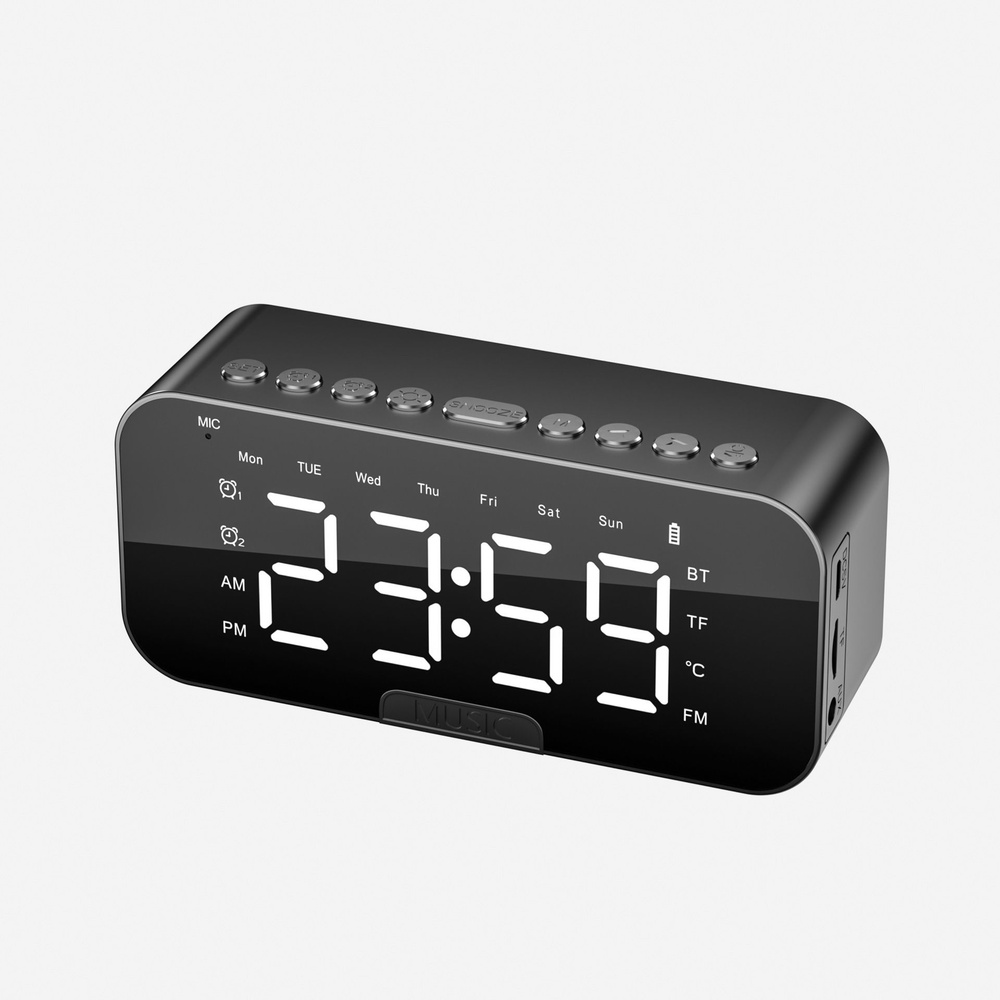 Как установить часы на колонке. Часы-радиобудильник digital alarm clock. цифровой будильник. elektron budilnik. механические часы с bluetooth.
