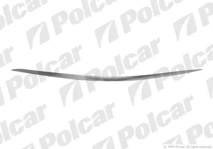 Молдинг переднего бампера левый для Мерседес W211 2006-2009, Mercedes ...