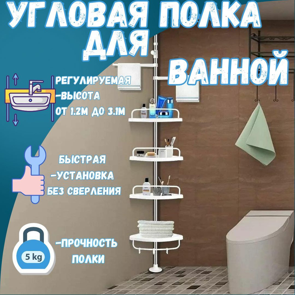 Угловая полочка для душа GROHE Selection 41038GN0