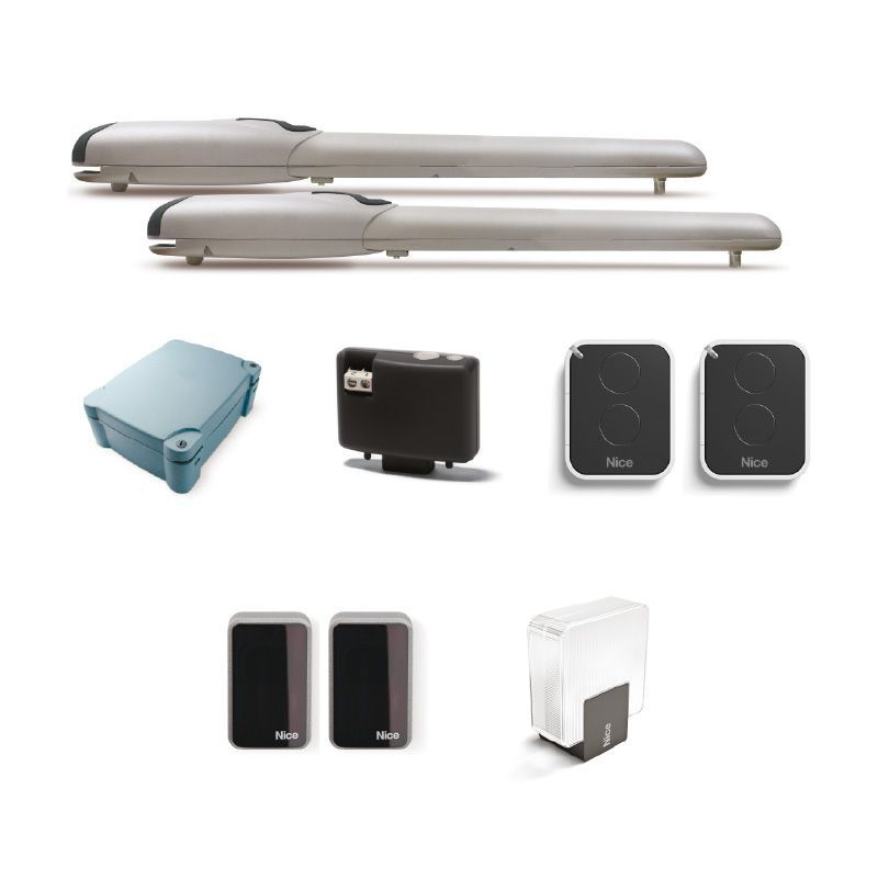 NICE WINGO5BDKCE комплект привода для распашных ворот, створка до 2 ...