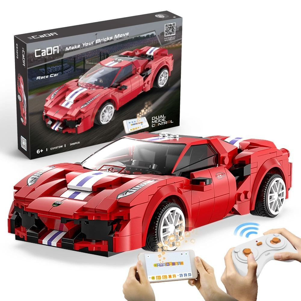 Конструктор машина на пульте управления Ferrari 488 CaDA C51072W ...
