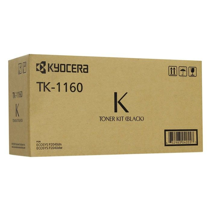 Картридж Kyocera TK-1160 (1T02RY0NL0) для Kyocera P2040dn/P2040dw black (7200 стр.) #1