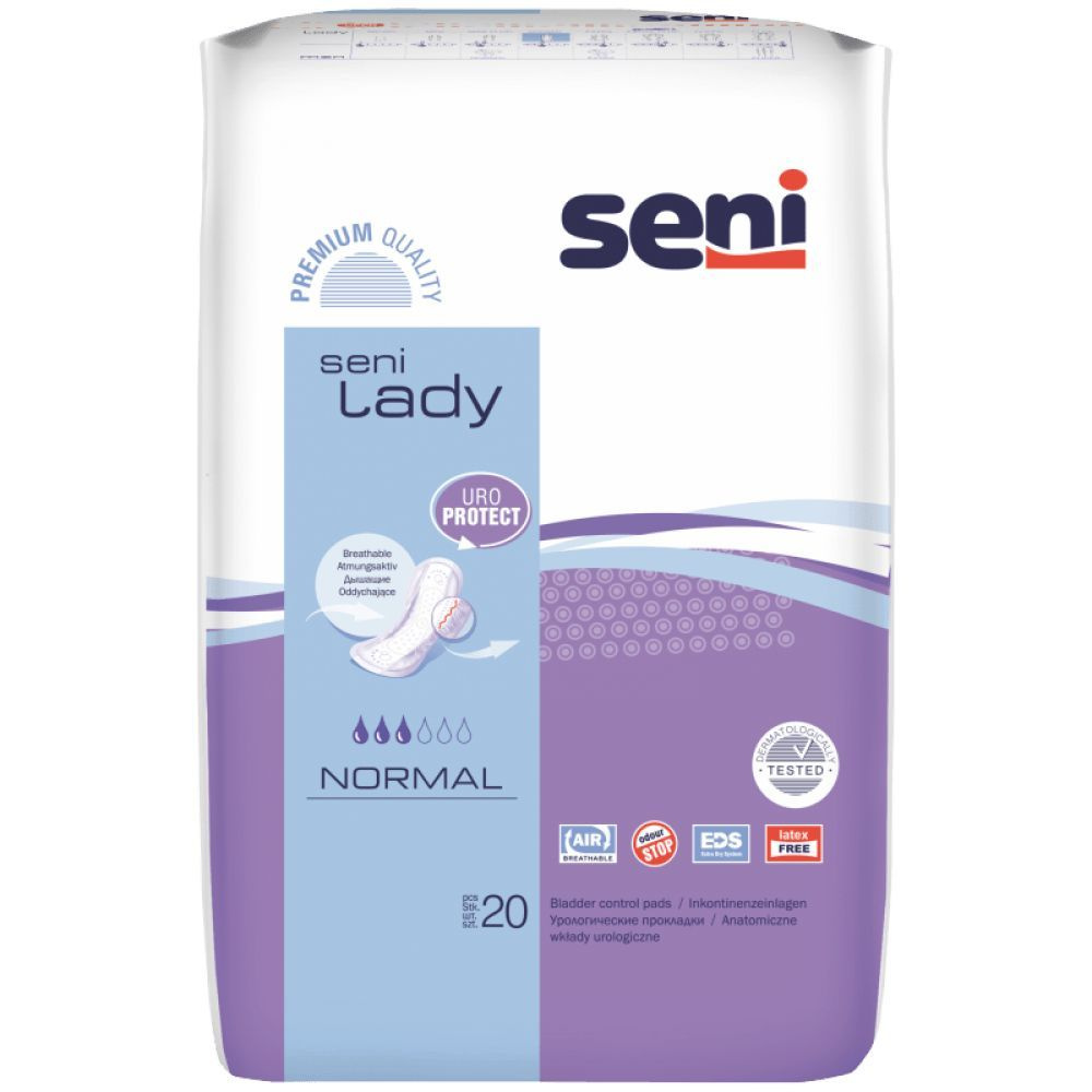 Урологические прокладки для женщин SENI LADY NORMAL, 20 шт. - купить с ...