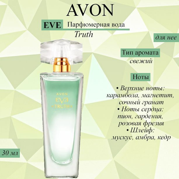 AVON EVE/ЕВА Парфюмерная вода женские Духи 30 мл (562905863)