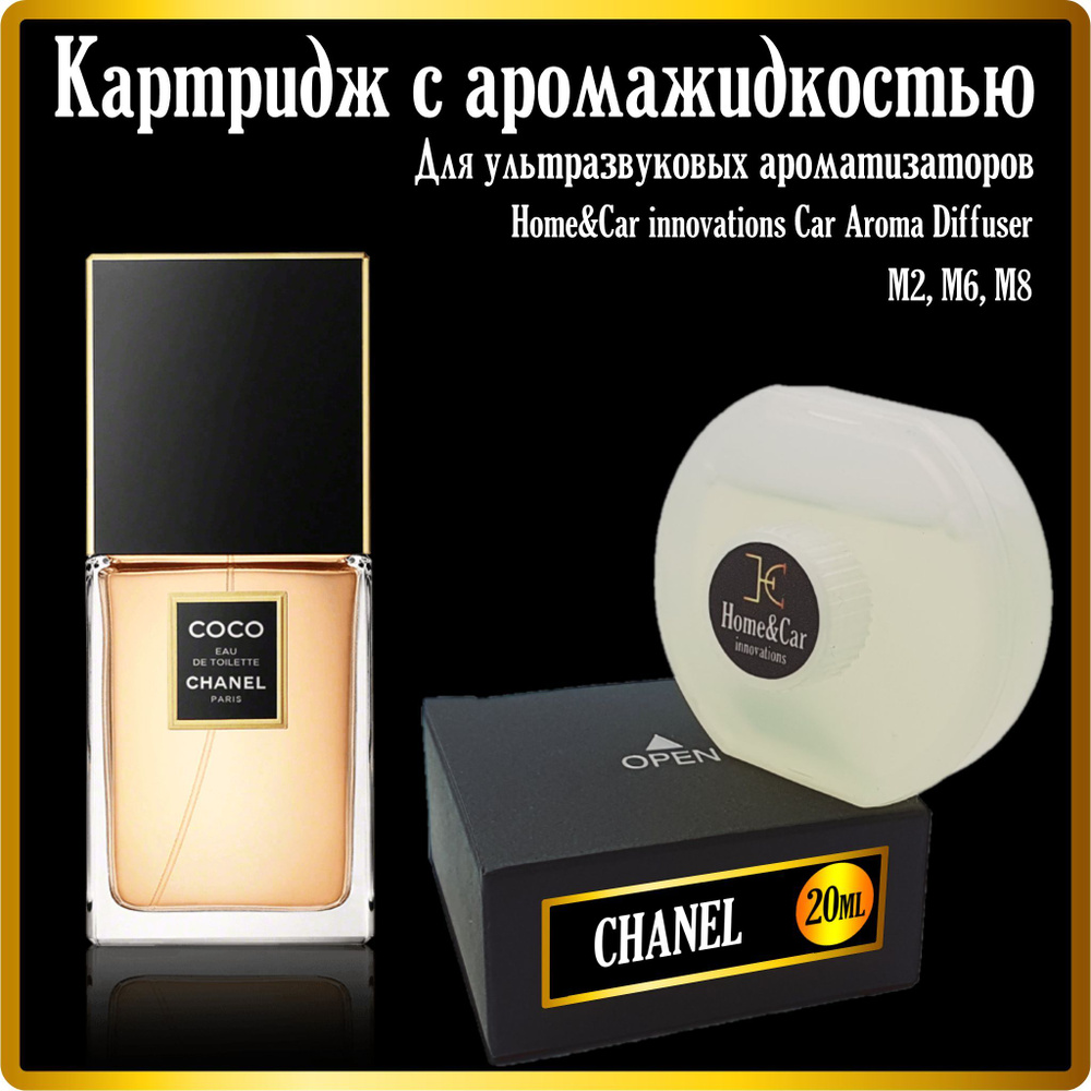 Сменный картридж с автопарфюмом для ароматизатора в машину Home&Car  innovations Car Aroma Diffuser M2, M6, M8