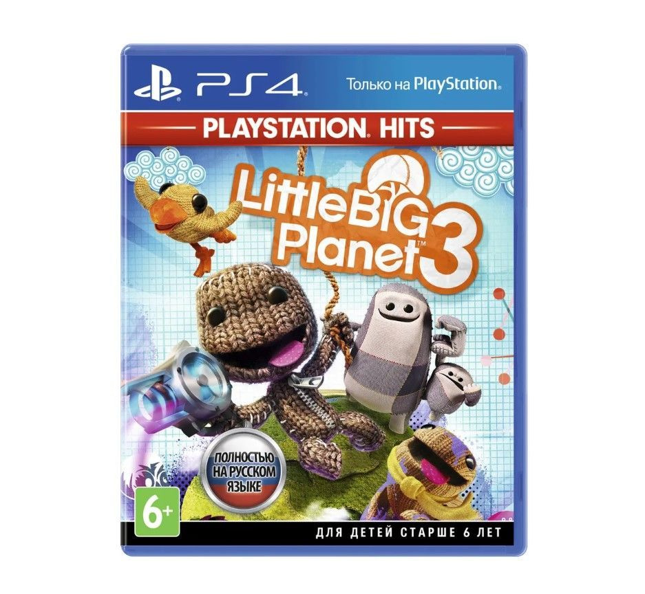 Игра LittleBigPlanet 3 (Playstation Hits) (PlayStation 4, Русская версия)  купить по низкой цене с доставкой в интернет-магазине OZON (966475726)