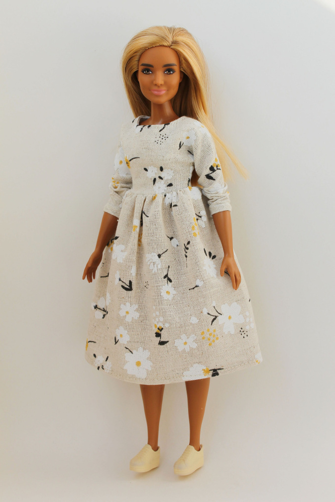 Платье для куклы Барби и Барби Пышка, Одежда для кукол JuliaDolls ...