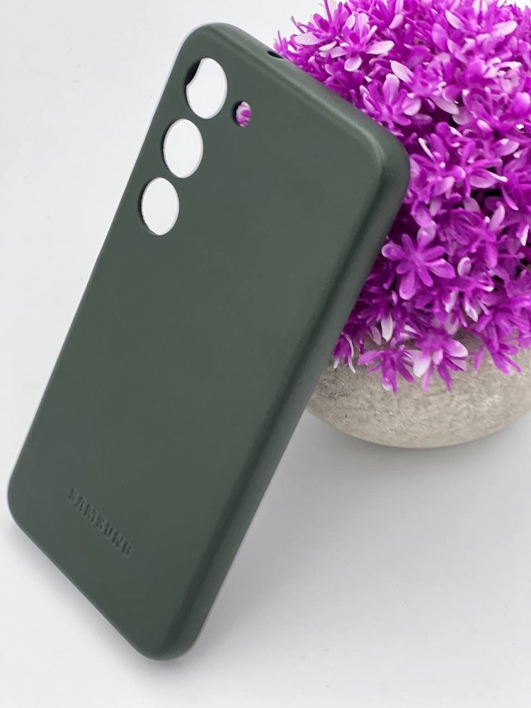 Кожаный чехол / Leather case / для Samsung Galaxy S23 / Самсунг Галакси ...