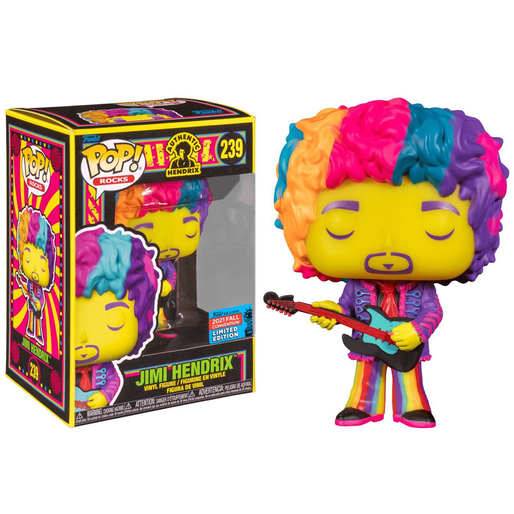 Jimi Hendrix 2021 online Blacklight ECCC exclusive