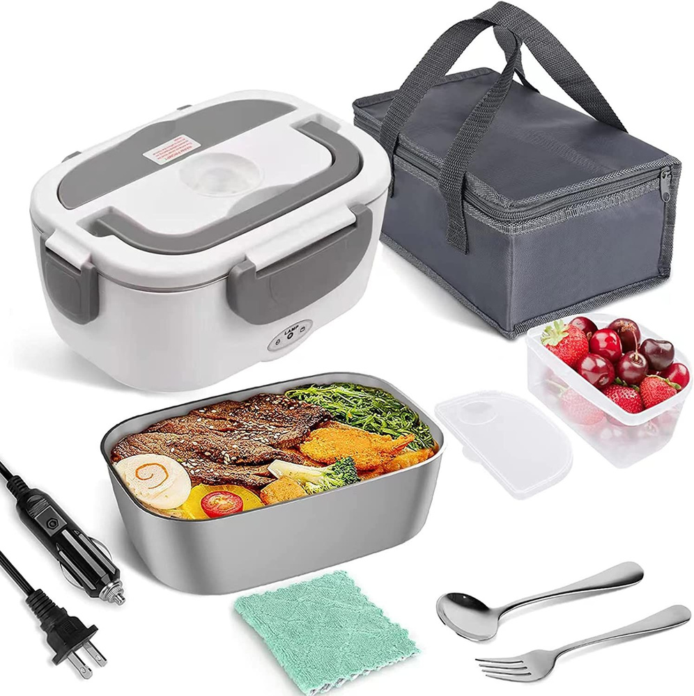 Electric Heat fast Portable meal Warmer Box. Печь ланч бренд. Factfood Box.