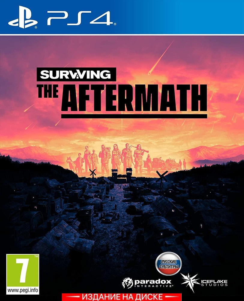 Игра Surviving the Aftermath Day One Edition Издание первого дня  (PlayStation 4, Русские субтитры)