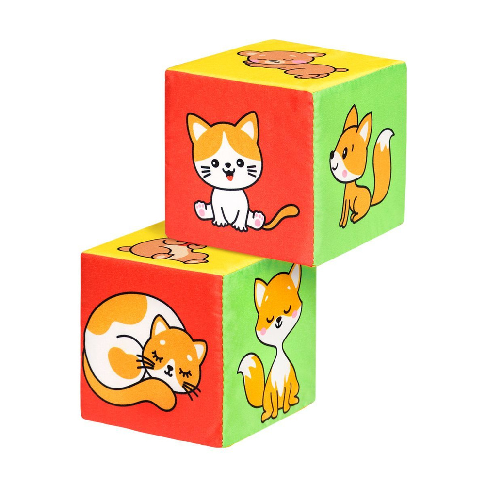 Кубики Мякиши Собери картинку Насекомые | Интернет-магазин Континент игрушек