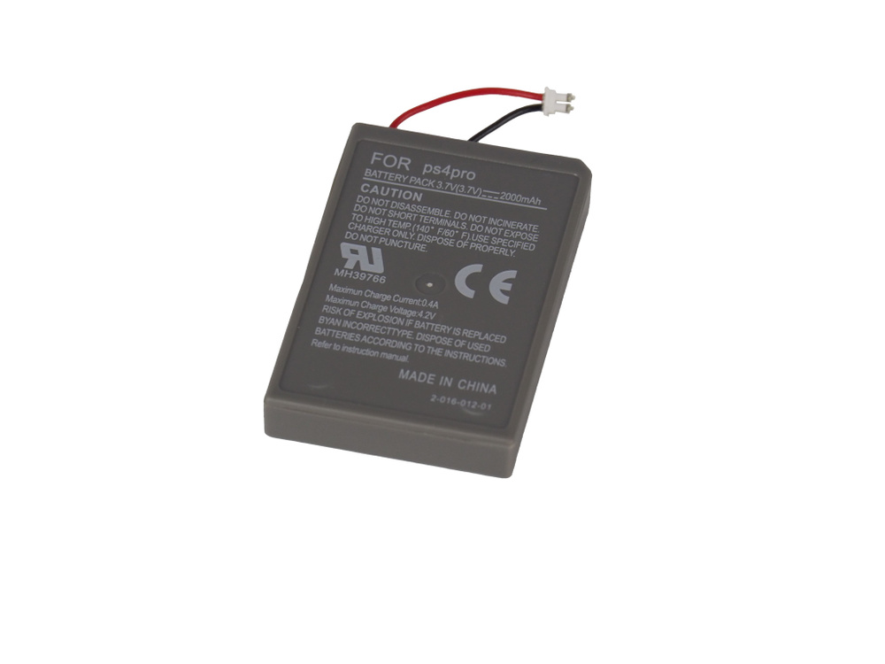 Аккумулятор для геймпада/джойстика/контроллера PS4 Pro, 2000 mAh, 3,7V ...