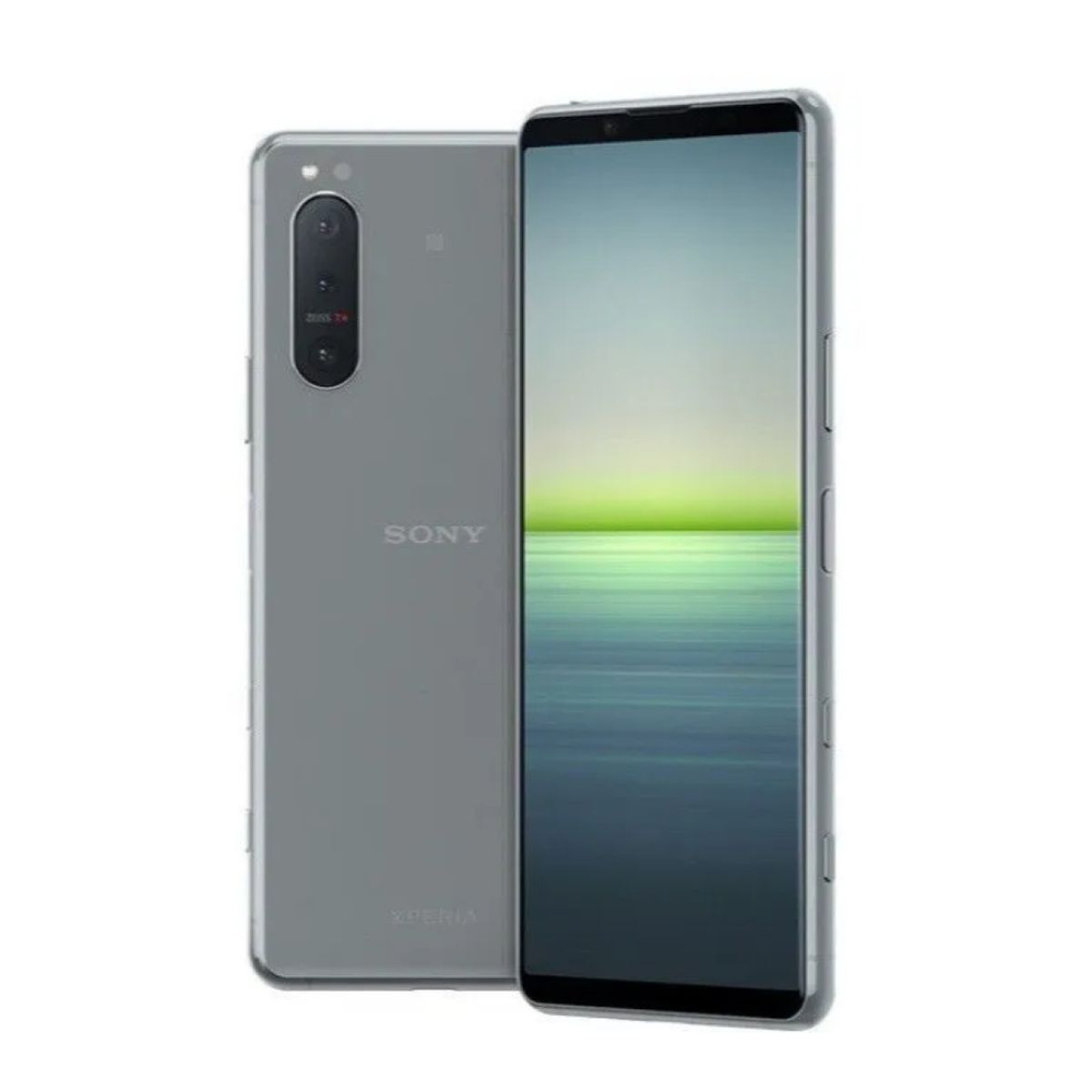 Sony Смартфон Xperia 5II (2sim)(Qualcomm Snapdragon 865 + Международная  прошивка + Русский язык + Google Play) Global 8/128 ГБ, серый металлик