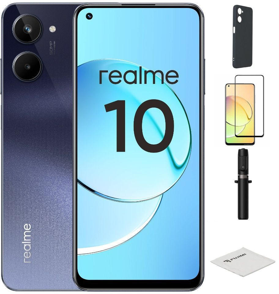 Смартфон realme 10 LTE (+ полный набор аксессуаров + подарочный сертификат)  - купить по выгодной цене в интернет-магазине OZON (878232297)