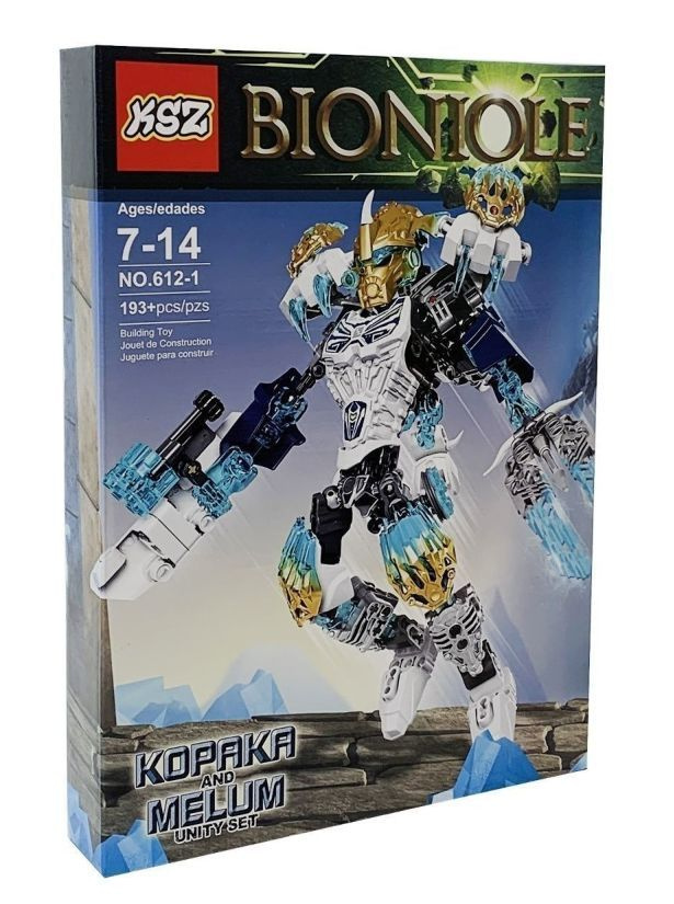 Конструктор / BIONICLE / Копака и Мелум - Объединение Льда #1