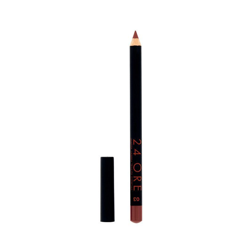 Deborah Milano Карандаш для губ стойкий 24 ORE LONG LASTING LIP PENCIL т.03 кирпичный 1.5г.  #1