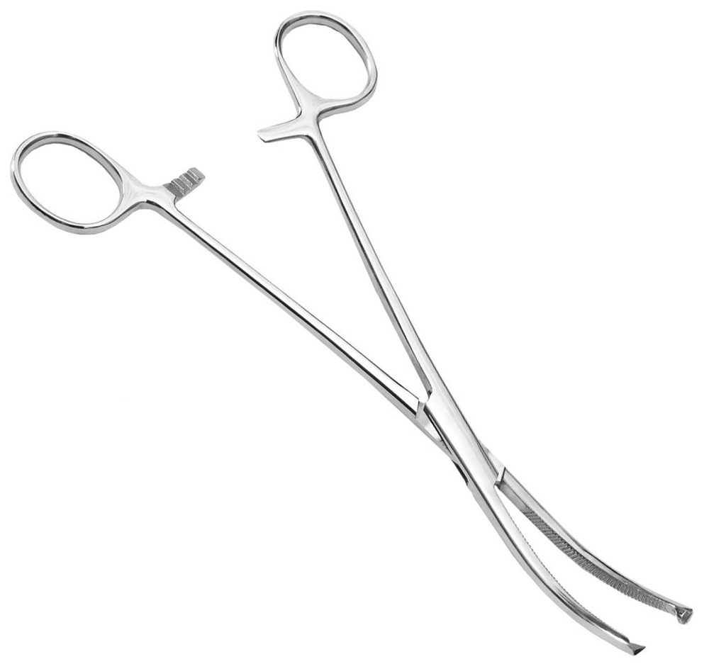 Sammar international зажим кровоостанавливающий Кохера, 1х2 зубый ...