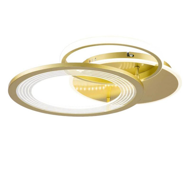 Потолочная светодиодная люстра Escada 10248/3LED Gold, Светодиодная, LED, Акрил/Прозрачный, Металл/Золото, #1