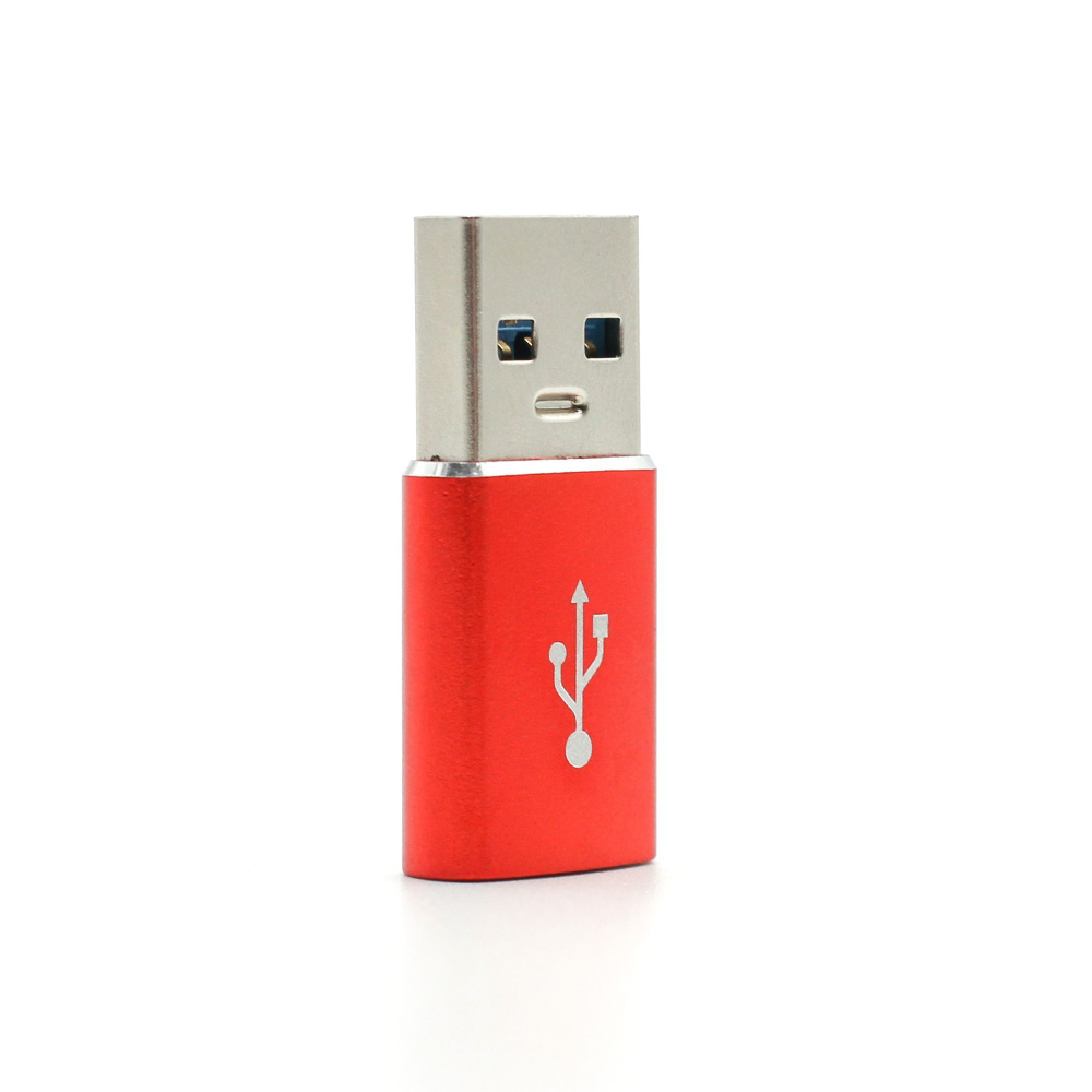 Переходник Jamme с USB 3.0 (папа/выход) на Type-C (мама/вход), Адаптер OTG  Type-C для мобильных устройств, планшетов, смартфонов и компьютеров, ...