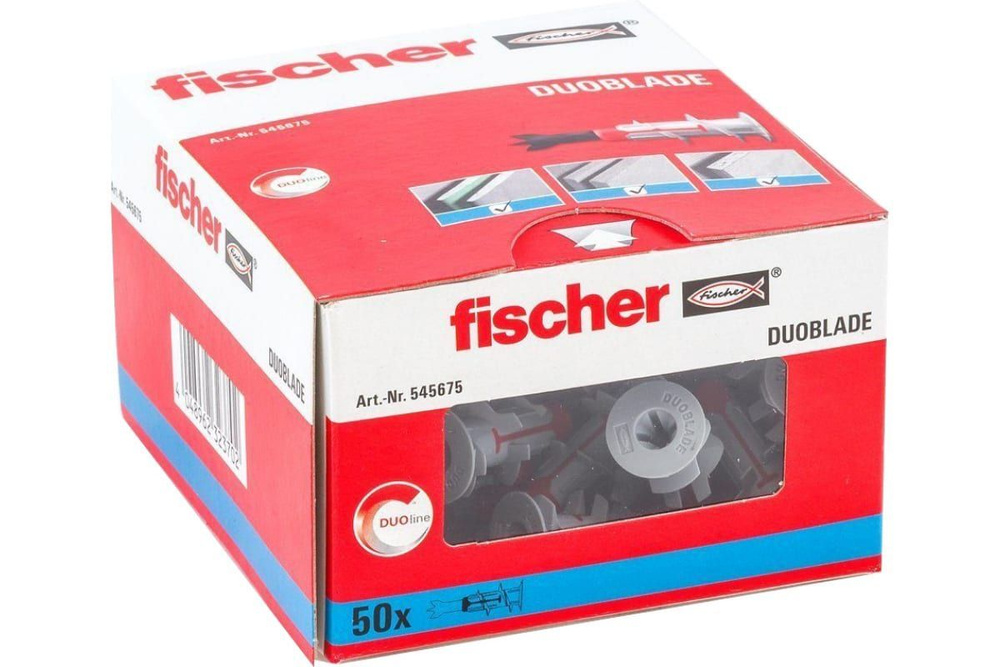 Fischer DUOBLADE дюбель 44 мм самосверлящий для гипсокартона /50 шт./  #1