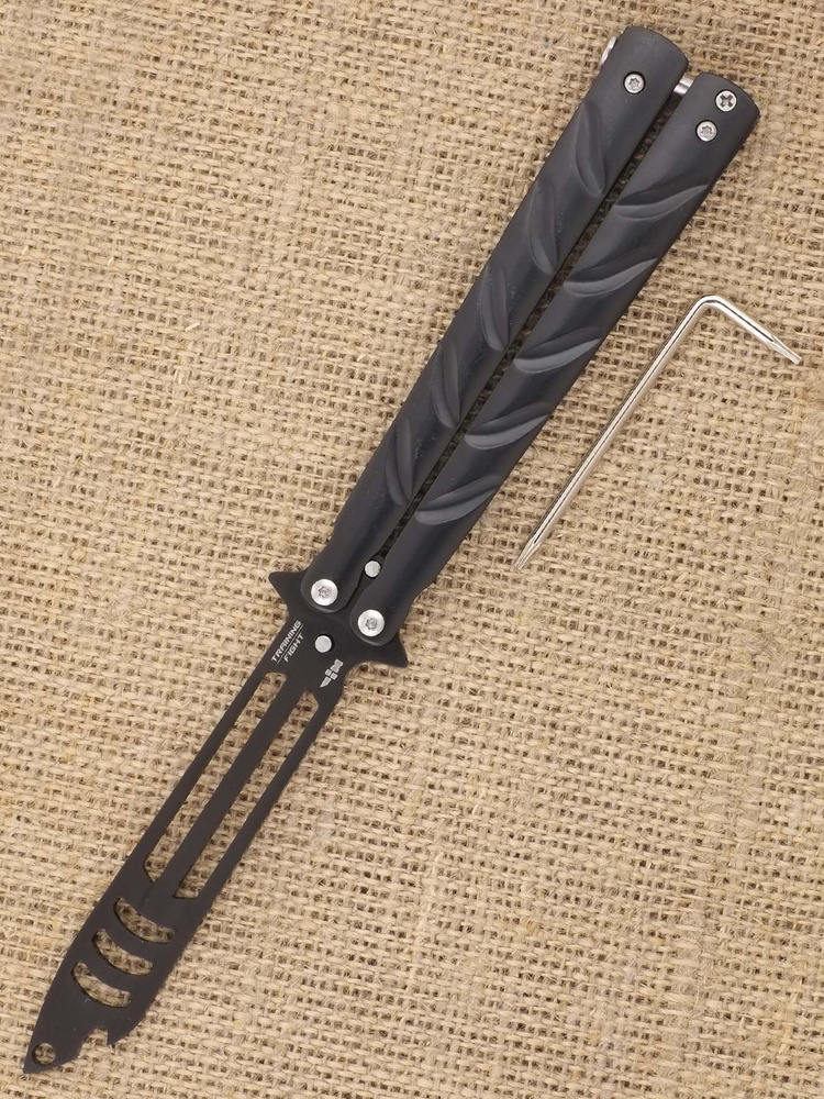 Нож бабочка открывалка безопасный тренировочный нож Ножемир TRAINING ...