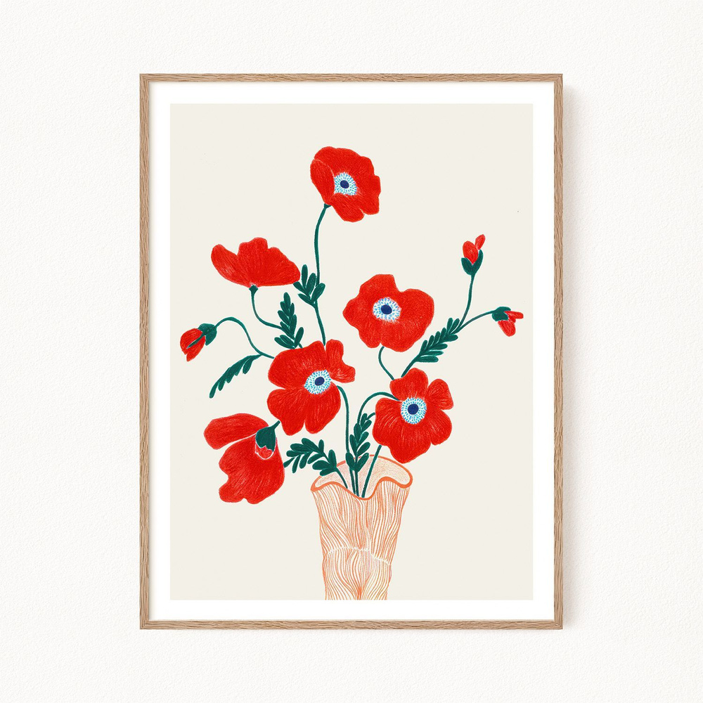 Постер "Poppies", 21х30 см #1