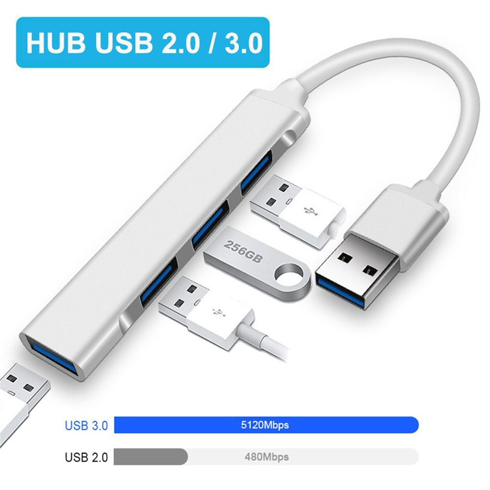 USB HUB разветвитель переходник OTG - купить с доставкой по выгодным ...