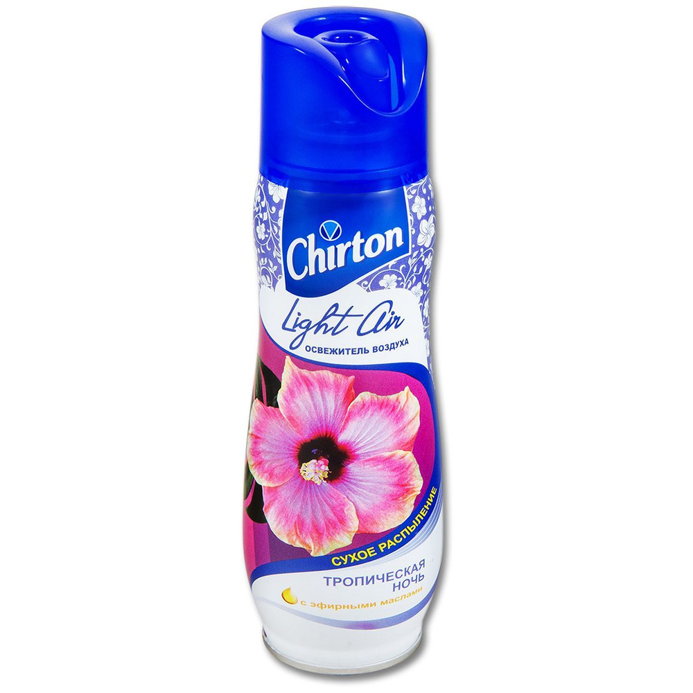 Освежитель воздуха сухое распыление Чиртон "Тропическая ночь" 300 мл, 1 ...