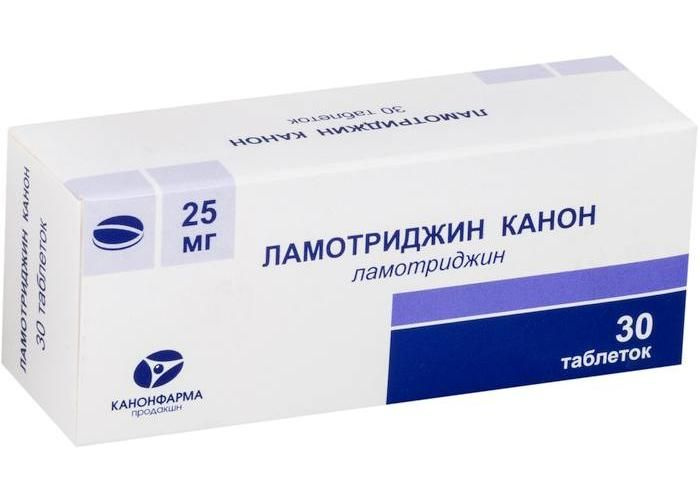 Ламотриджин Канон, таблетки 25 мг, 30 штук — купить в интернет-аптеке ...