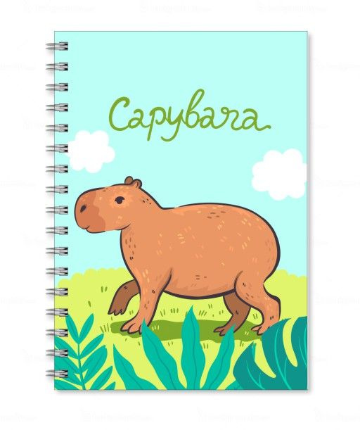 Тетрадь MIGOM А4 Капибара, Capybara - 0002 - купить с доставкой по ...