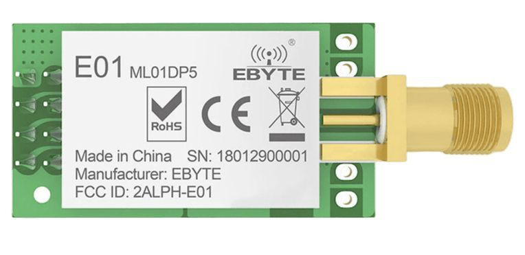 Модуль E01-ML01DP5 nRF24L01P #1