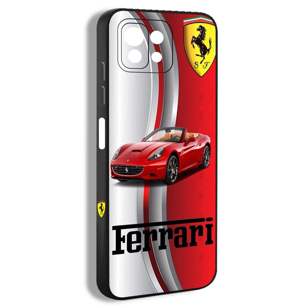 чехол для смартфона Подходит для Xiaomi 11 Lite Ferrari машина гоночный  эстетический дизайн HCA13 - купить с доставкой по выгодным ценам в  интернет-магазине OZON (1141051194)