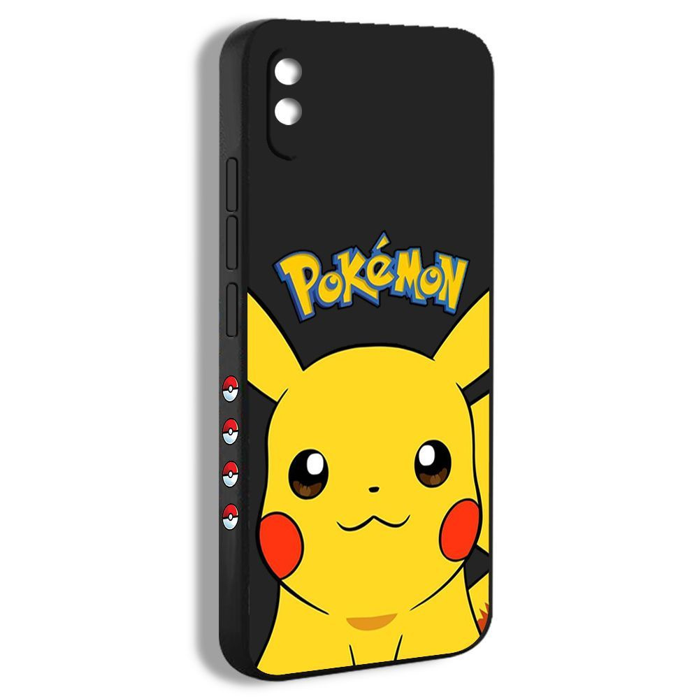 Чехол для смартфона Подходит для Xiaomi Redmi 9A Пикачу Покемон Pokemon  pikachu - купить с доставкой по выгодным ценам в интернет-магазине OZON  (1147808364)