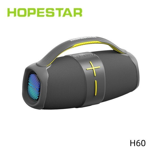 Беспроводная Bluetooth колонка HOPESTAR H60, серая #1