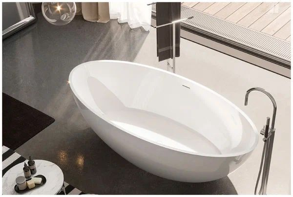 Ванна отдельностоящая из искусственного камня TREESSE CAREZZA V308BL ...