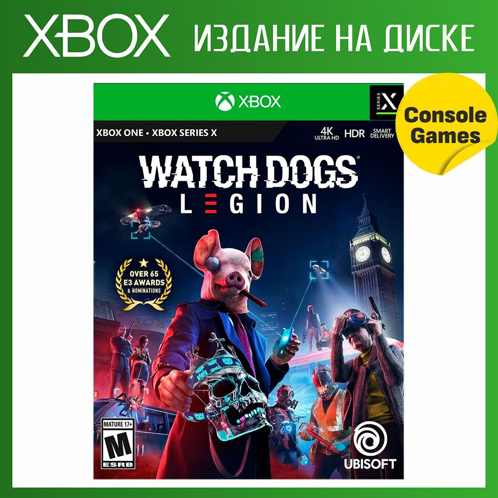 Игра Watch Dogs Legion (Xbox Series, Xbox One, Английская версия) купить по  низкой цене с доставкой в интернет-магазине OZON (1160489632)