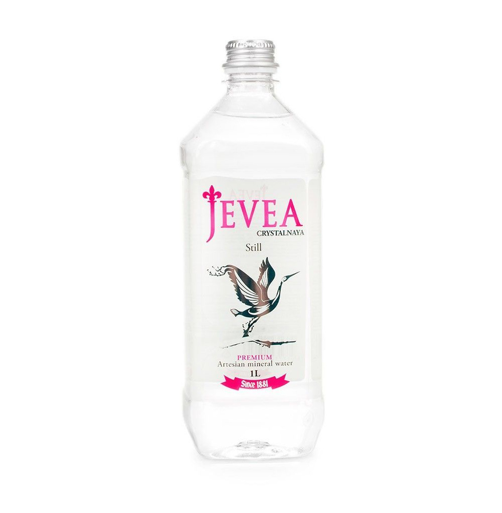Вода природная Jevea минеральная негазированная 1 л пластиковая бутылка Россия - 6 шт.  #1