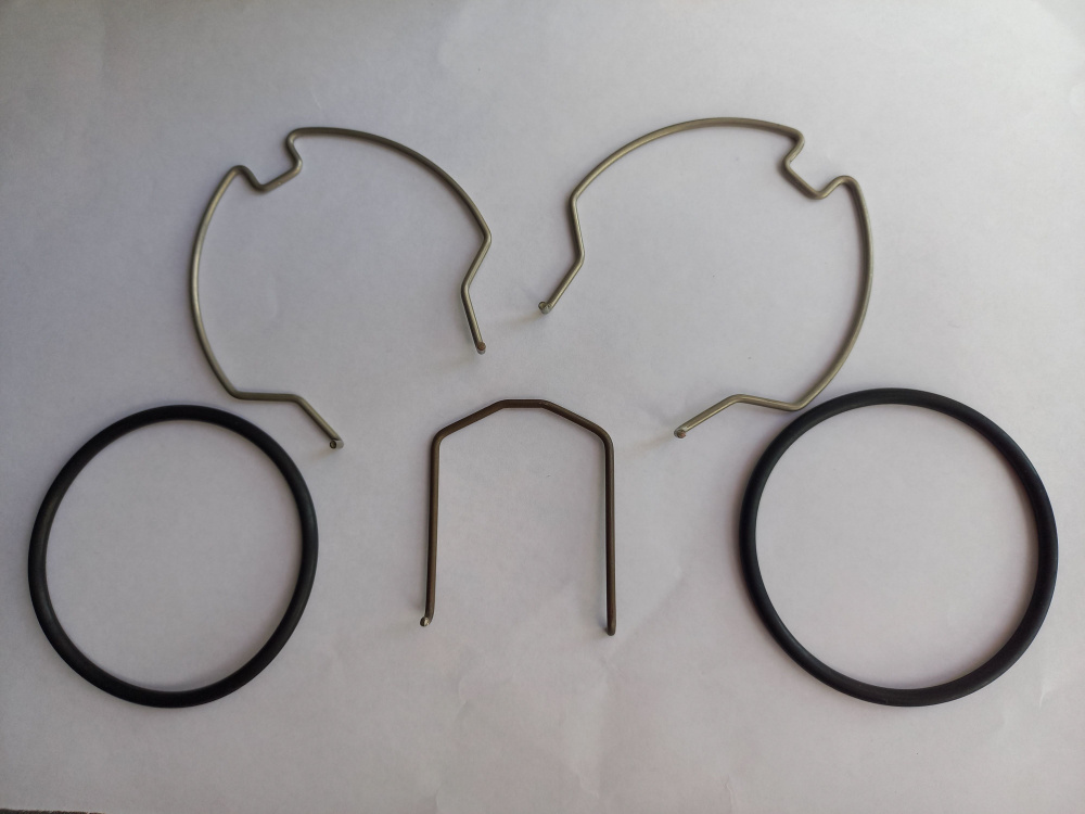 Комплект скоба, зажимная пружина крепления патрубка интеркулера ...