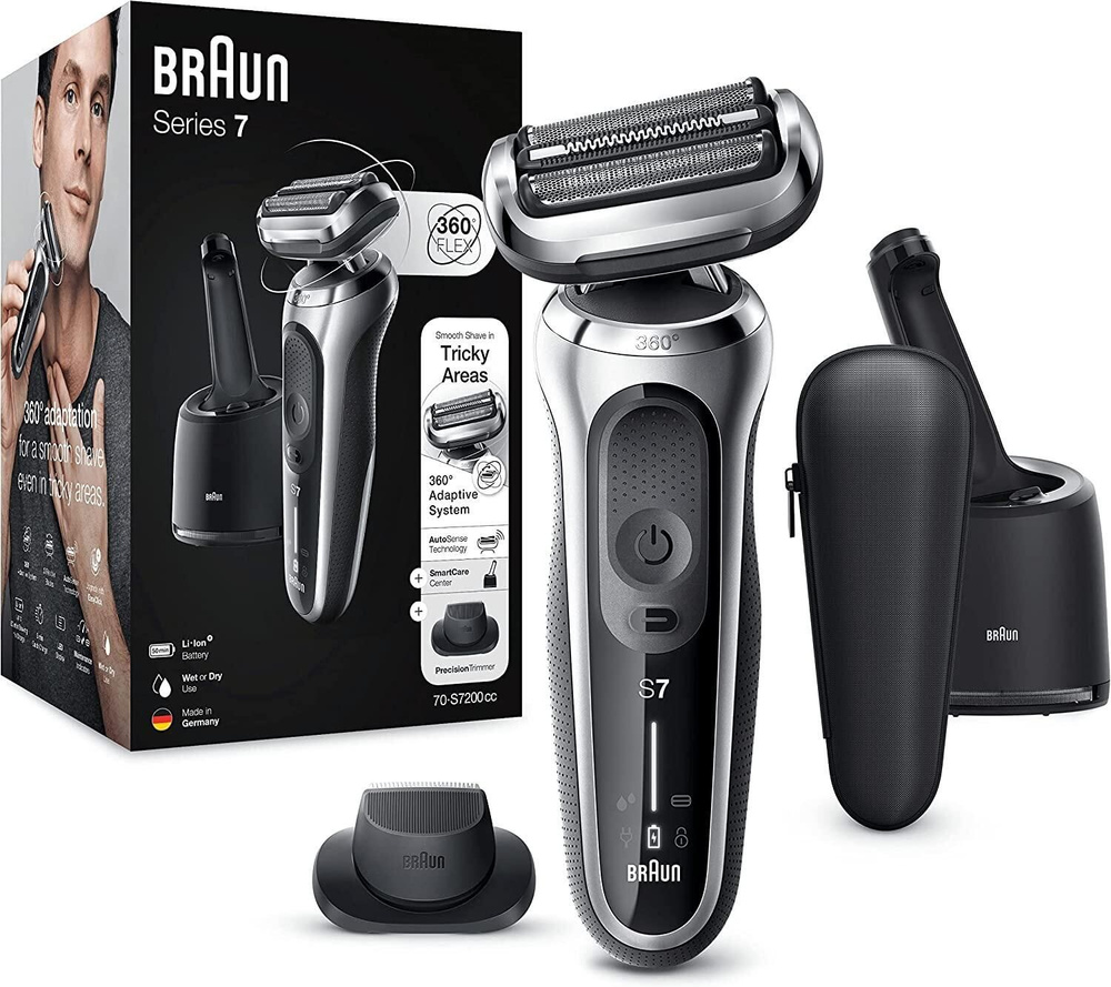 Braun Электробритва Braun Series 7-S7200CC, черный #1