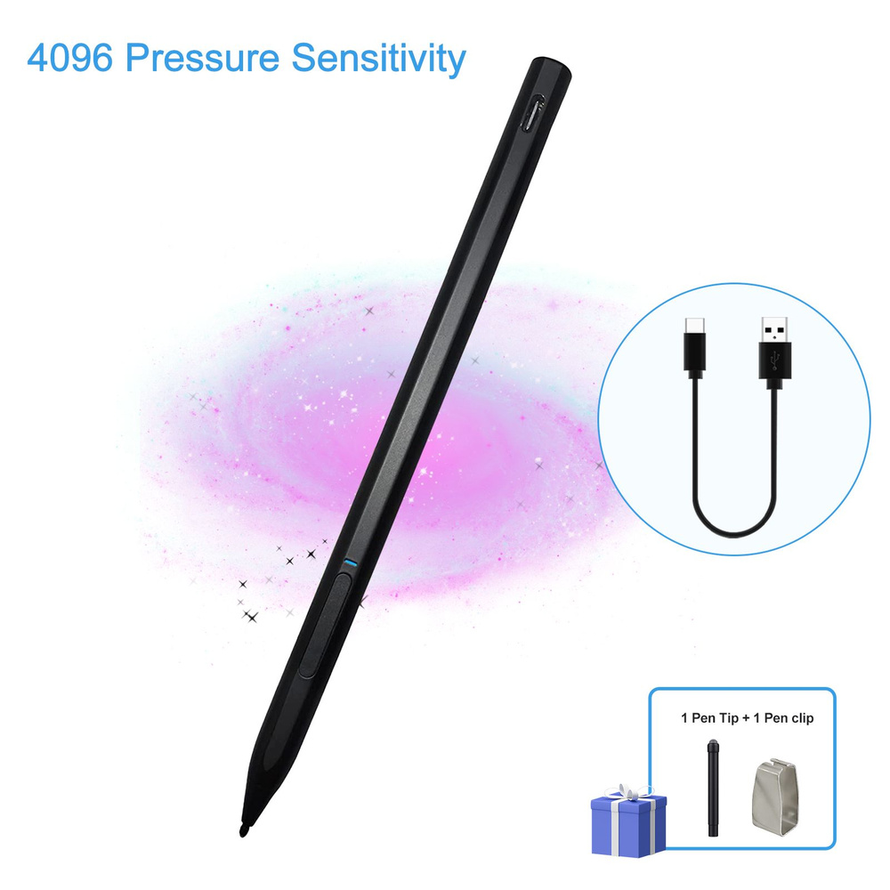 Стилус Surface Pen для ноутбука Microsoft Surface Pen Pro 9 8 7 6 5 4 3 ...