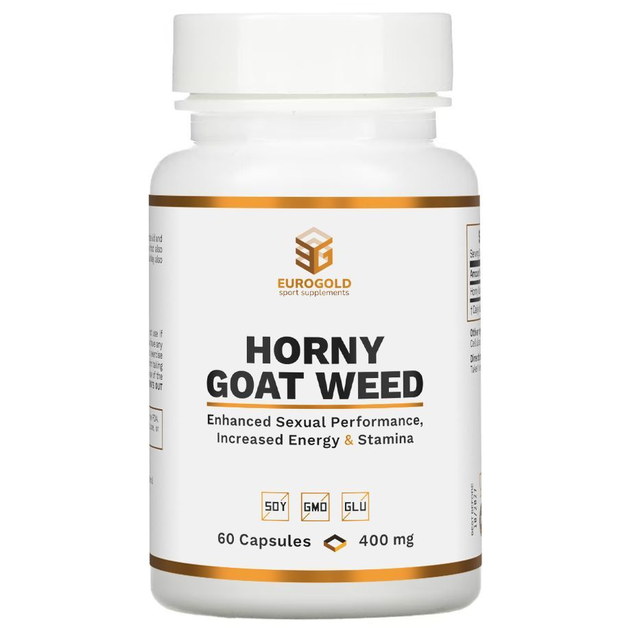 Euro Gold Horny Goat Weed Экстракт горянки 400мг 60 капсул - купить с ...