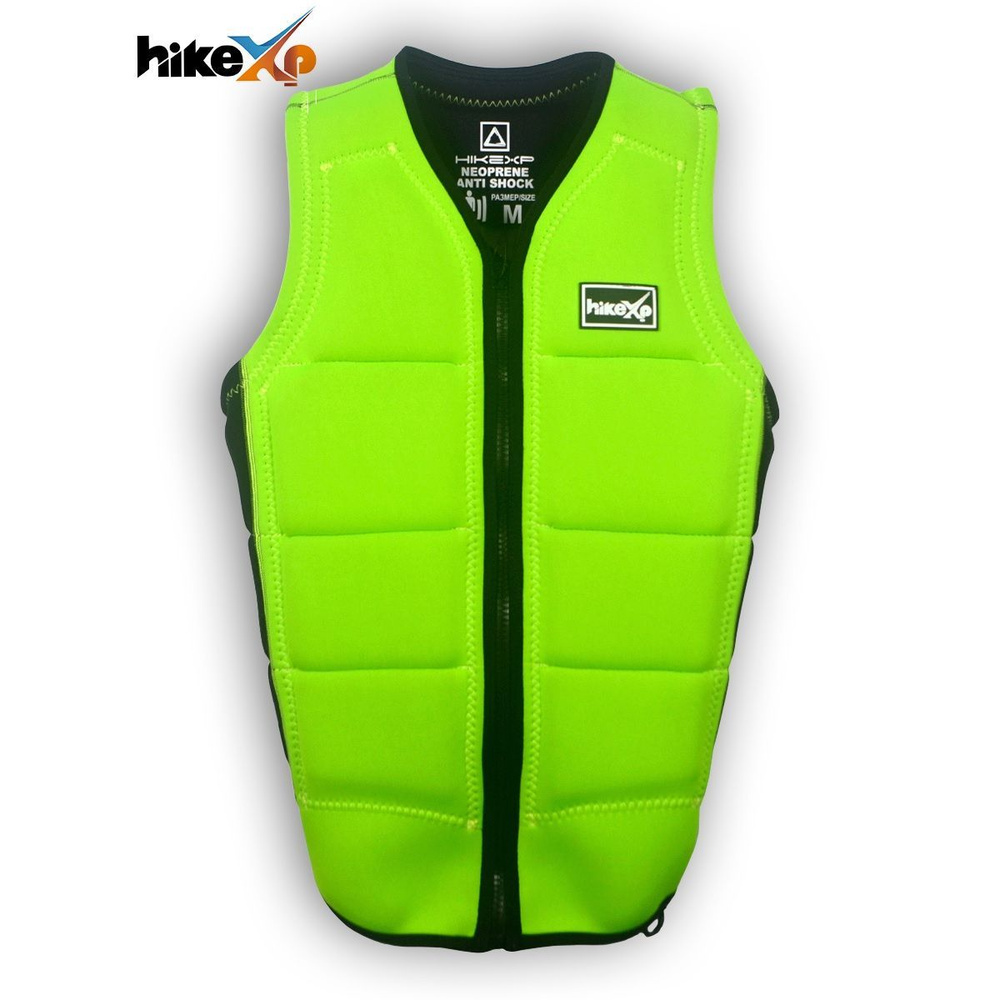 Спасательный жилет hikeXp Neoprene Anti Shock Green #1