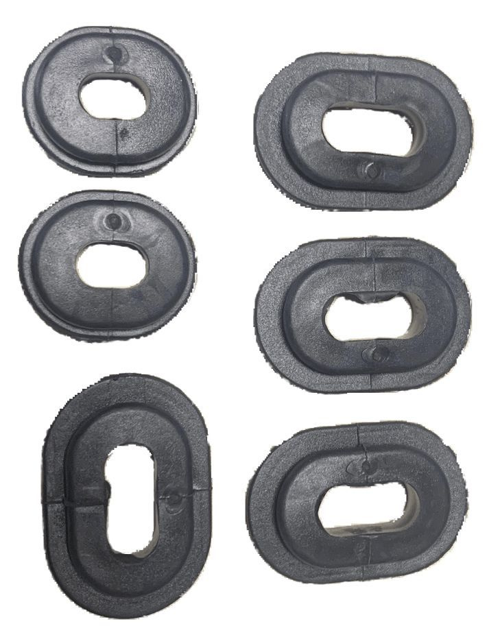 Резинки крепления пластика универсальные (компл.6 шт) для мотоцикла ...