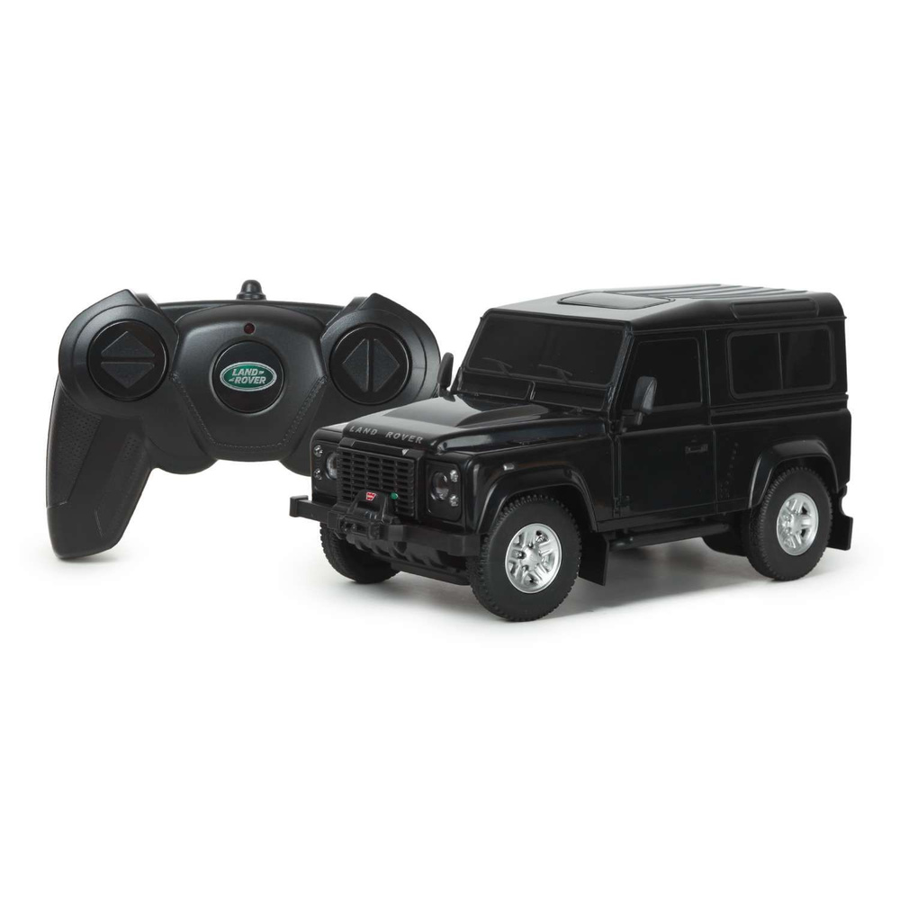 Машина Rastar РУ 1:24 Land Rover Defender Черная 78500-B #1