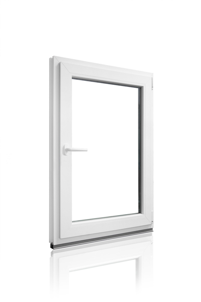 Пластиковое окно Deceuninck 600x1000 мм (ШхВ), профиль 60 мм, поворотно ...