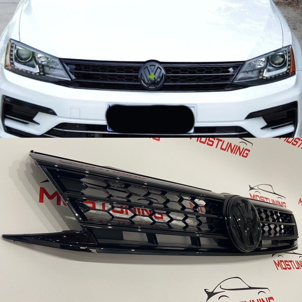 Mos.tuning Решетка радиатора, арт. Jetta 6 в стиле GLI рест, 1 шт. #1