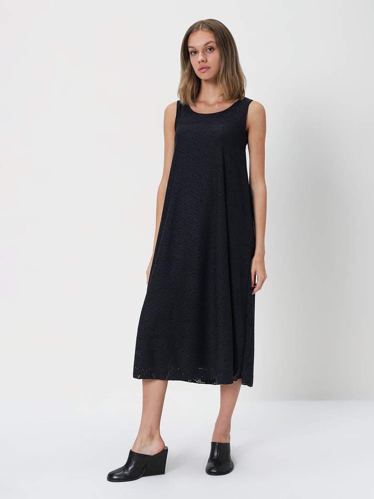 Платье Zara, цвет: navy blue (темно-синий). 1789/256/999. Размер 36 (42 ...