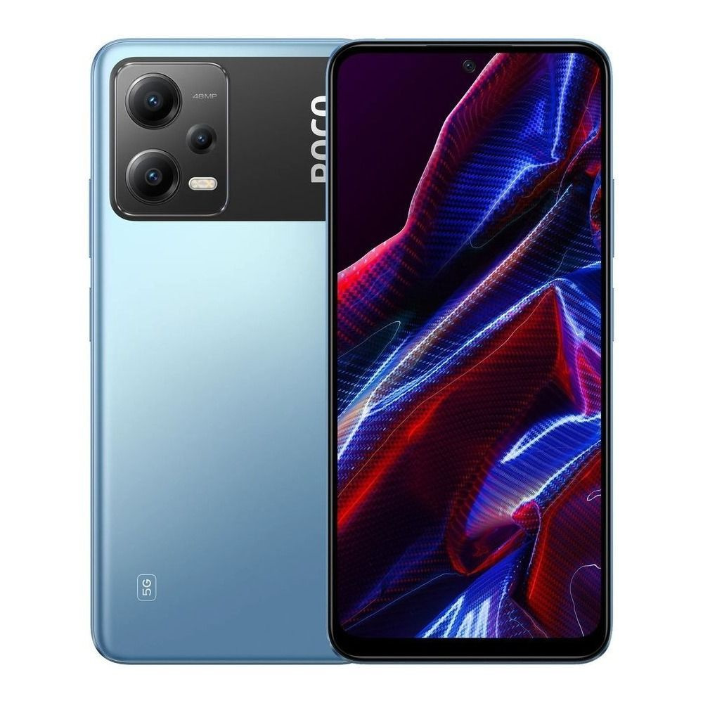 Xiaomi Смартфон POCO X5 5G (Гарантия РФ) Ростест (EAC) 6/, синий